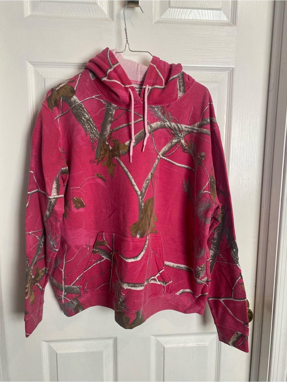 Realtree Pink Camo Pullover Hoodie